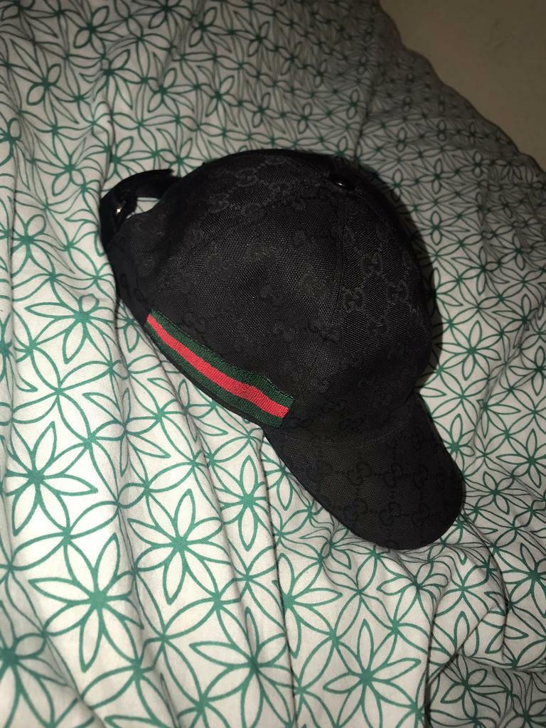 green gucci cap